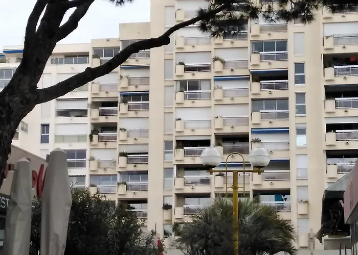 Spacieux 2 Chambres, 4 Personnes, Terrasse Vue Port , Wifi Gratuit Et Parking Prive Gratuit, Lave Linge, Congelateur, Situe Pres De La Plage, Commerces, Marche Et Restaurants * Carnon-Plage