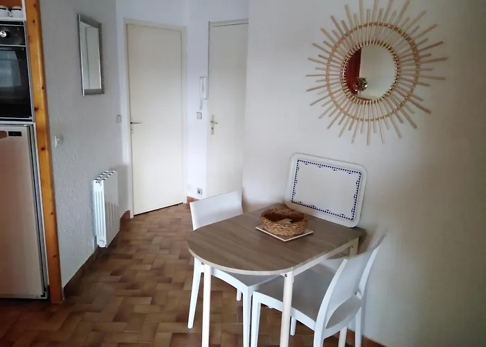 Spacieux 2 Chambres, 4 Personnes, Terrasse Vue Port , Wifi Gratuit Et Parking Prive Gratuit, Lave Linge, Congelateur, Situe Pres De La Plage, Commerces, Marche Et Restaurants *
